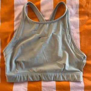 ALO Yoga Light Grey Sports Bra